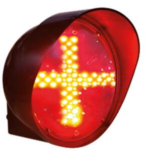 Οπτικό Ø 210 με κόκκινο σταυρό LED – 230 V