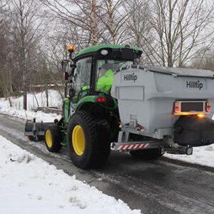 HillTip IceStriker™ Tractor-mounted Sand & salt spreader