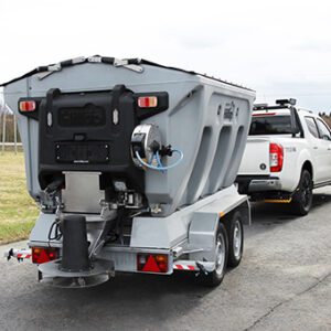 Hilltip Towable Sand & Salt Spreaders and De-Icing Sprayers