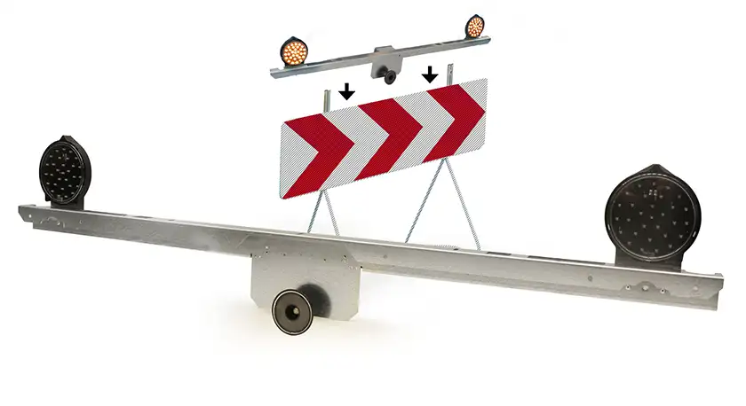 Pre-Equipped Bar For Panel Signs Rechargeable battery power supply