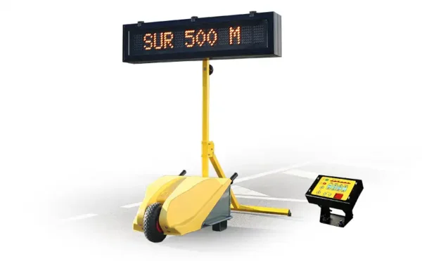 Mobile Variable Message Sign MOBILE 12H125 VARIABLE MESSAGE SIGN - Ergosol