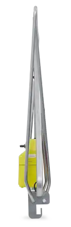 Lighting triangle 700 tri-flash Ø 70 with 12 LEDs • 2 batteries case power supply - Image 2