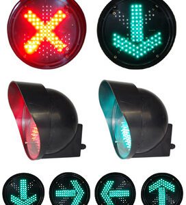 CROSSING TRAFFIC LIGHT Ø 210 mm - Dual symbol optic - 230 V