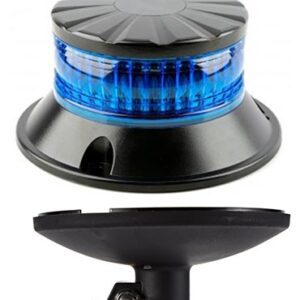 LEDS BEACON - BLUE - TUBE - ROTATING - 12/24 VOLTS