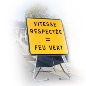 KC700 Class 1 Sign «Speed restriction is respected» = green light»
